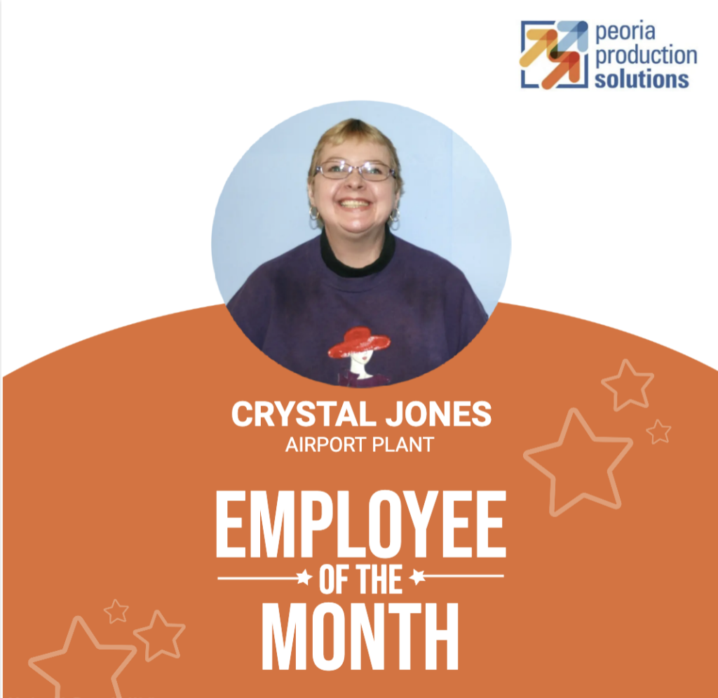 Crystal Jones is an Employee of the Month